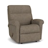 Flexsteel Davis Power Rocking Recliner with Power Headrest