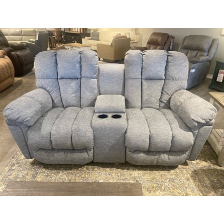 POWER ROCKING LOVESEAT W/CONSOLE