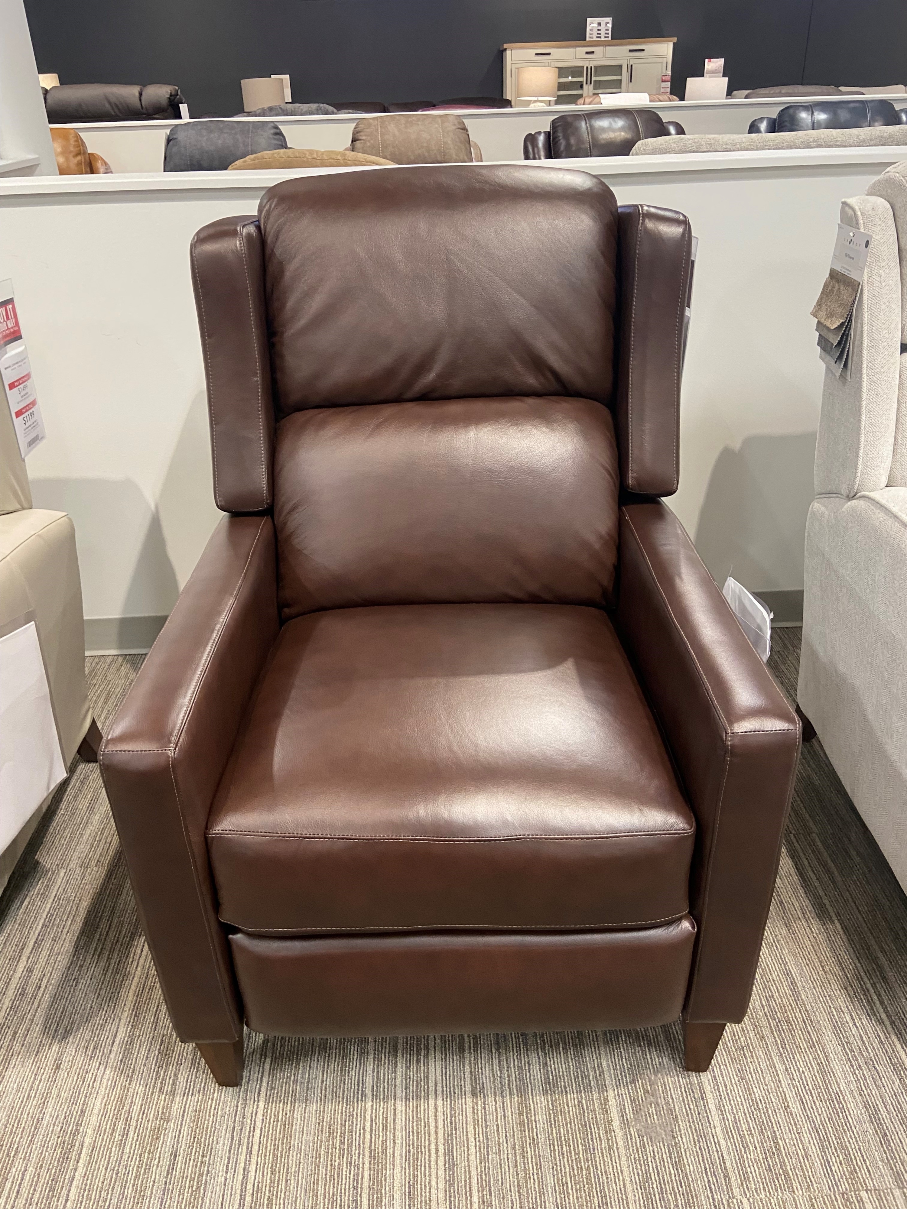 Transitional High Leg Power Recliner