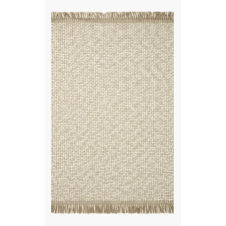 7'3" X 9'9" Natural / Ivory Rug