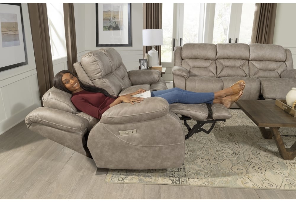 Double Reclining Power Sofa