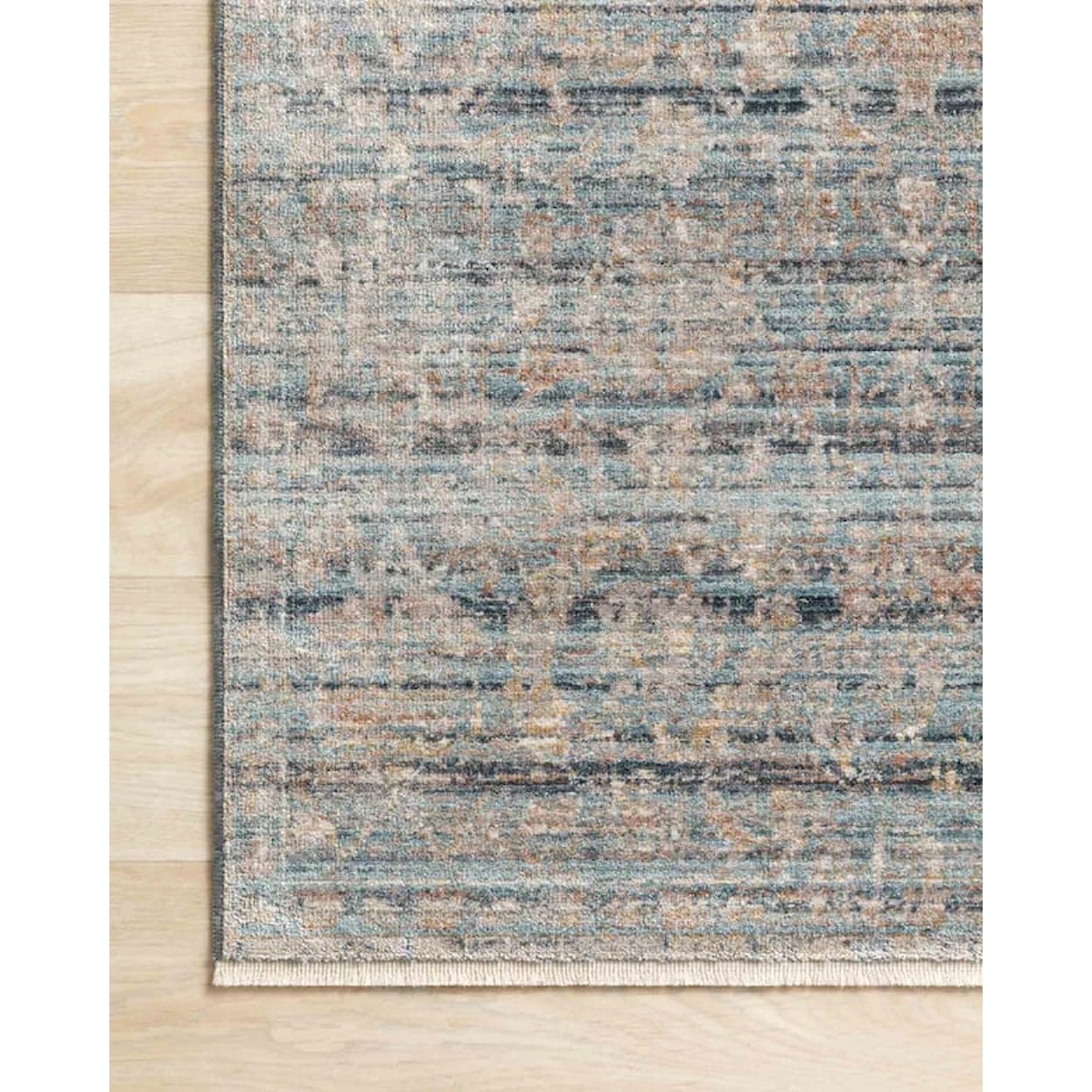 Loloi Rugs Claire 7'10" x 10'2 OCEAN / GOLD