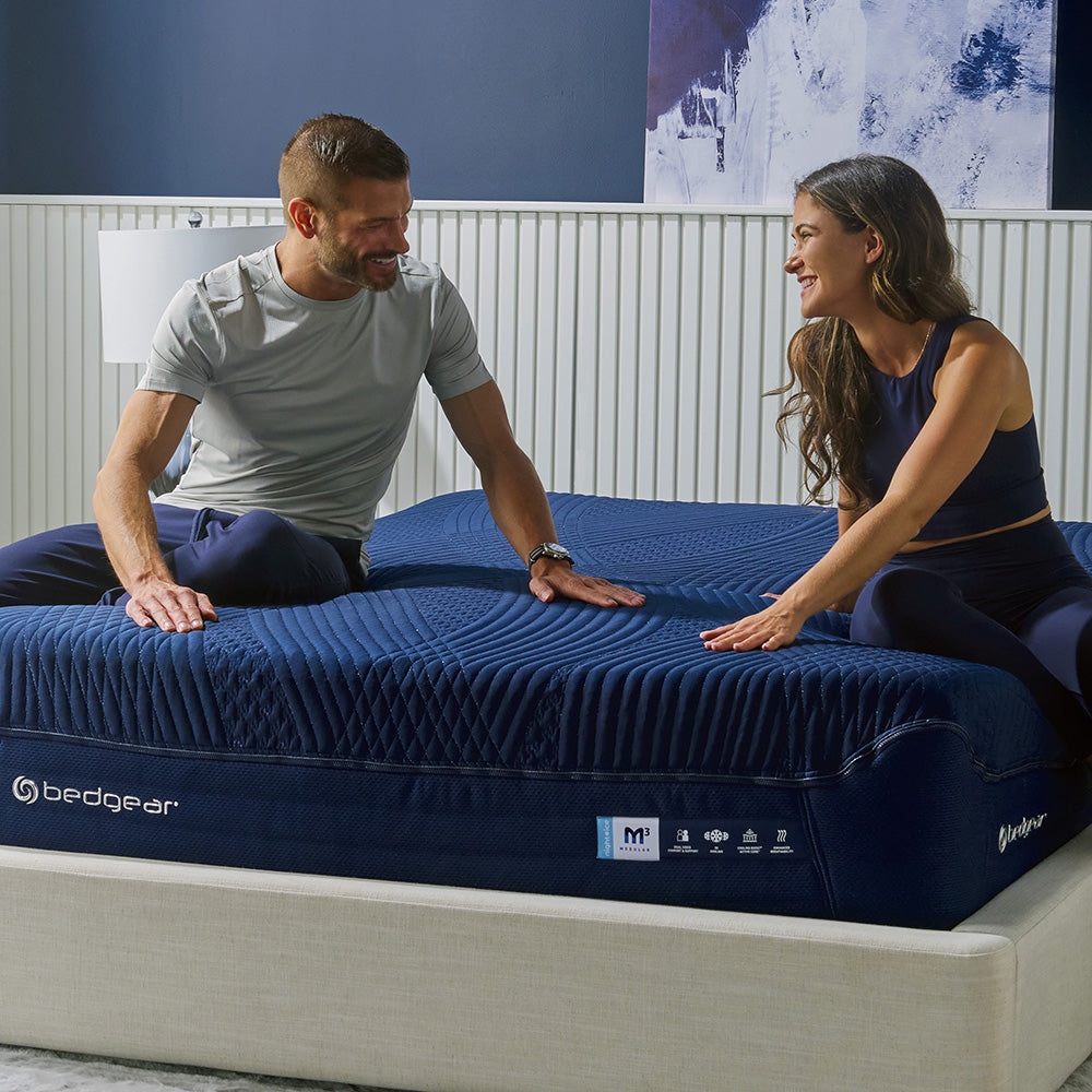 Bedgear M3 Night Ice Performance&#174; Mattress Plush/Med. PL Night Ice Split Head King
