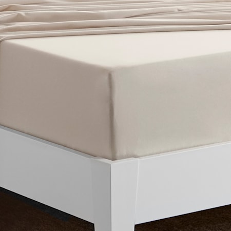 Basic Sheet Set, Beige, Queen