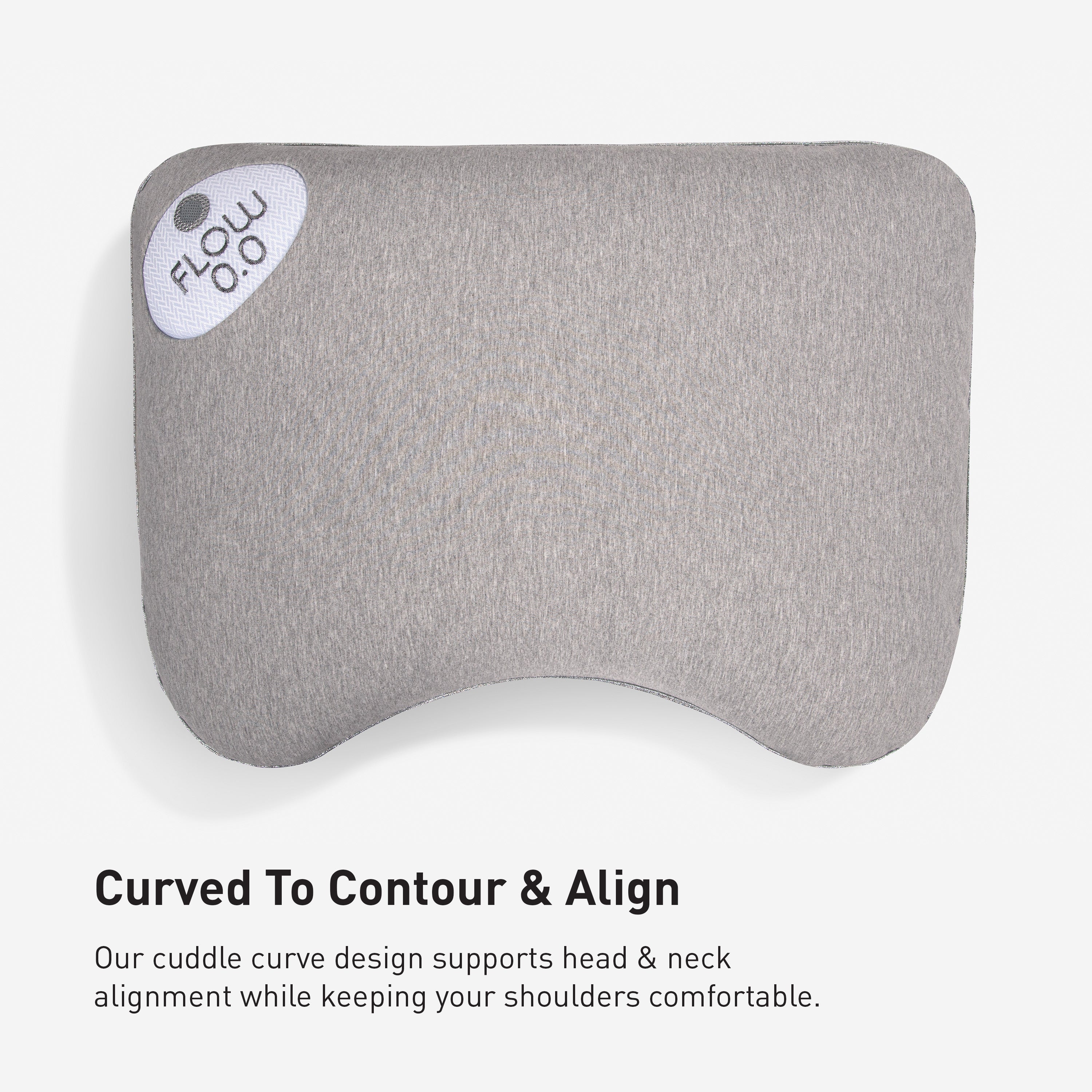 Bedgear Balance Cuddle Curve Flow Cuddle Curve Pillow
