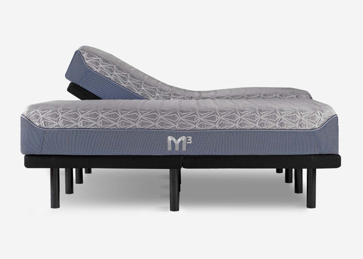 Bedgear Adjustable Base Smart Bed Frame BGO109AW0GW Power Base Smart Bed FrameCA King