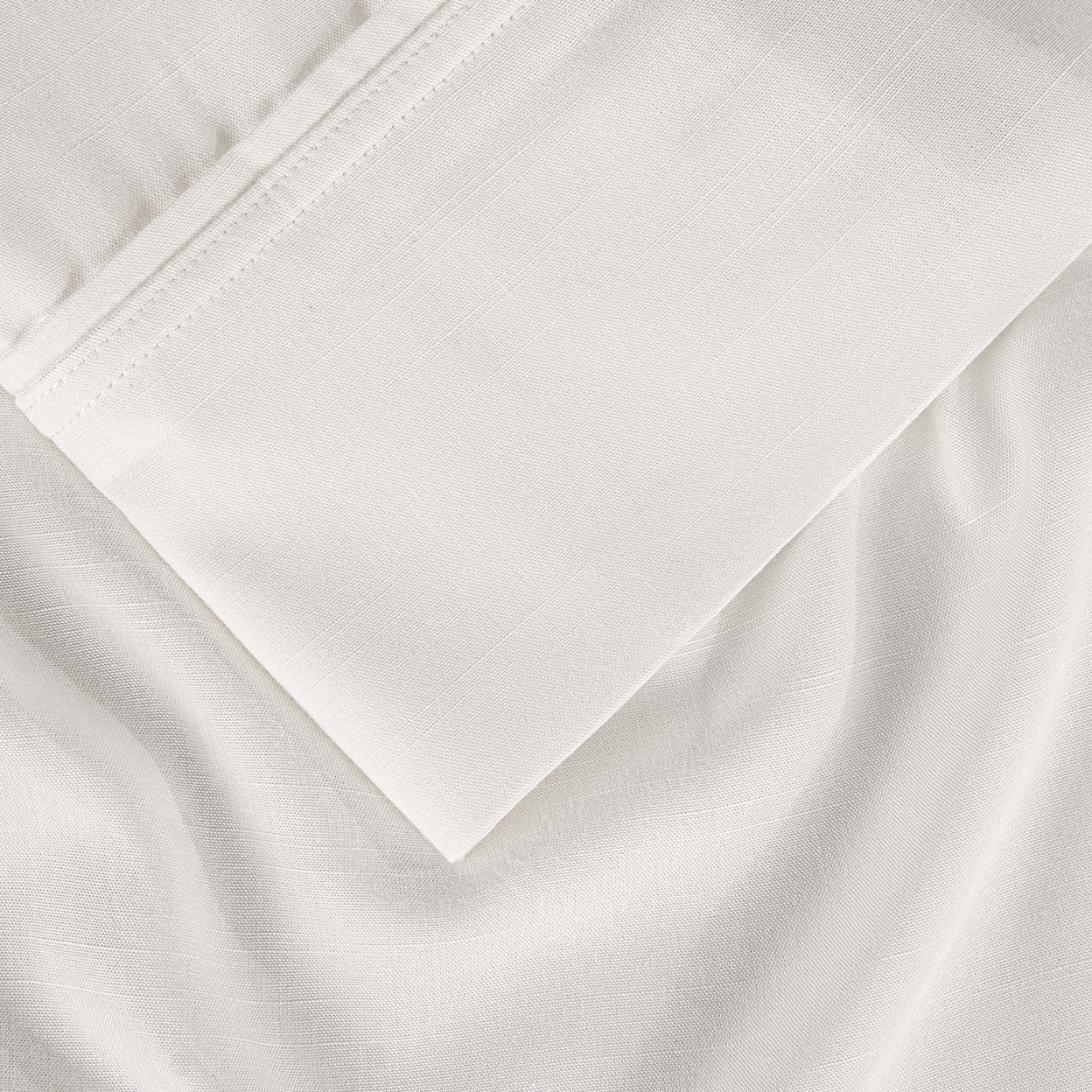Bedgear Hyper Linen Sheets Sheet Set,White, Queen