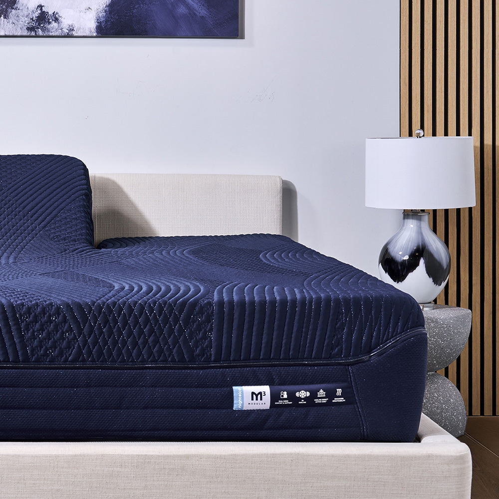 Bedgear M3 Night Ice Performance&#174; Mattress Plush/Med. PL Night Ice Split Head King