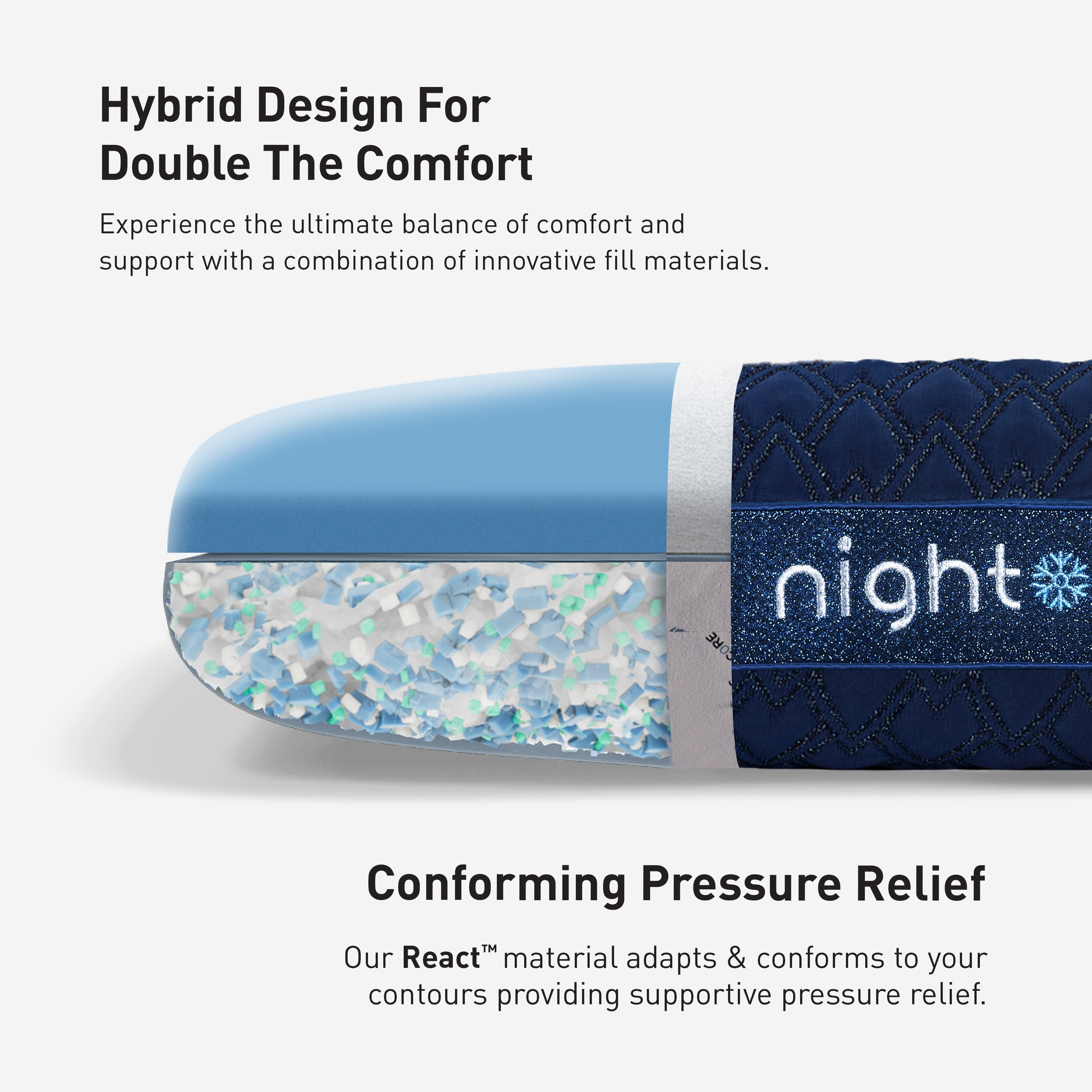 Bedgear Night Ice Performance® Pillow Night Ice 3.0 Pillow