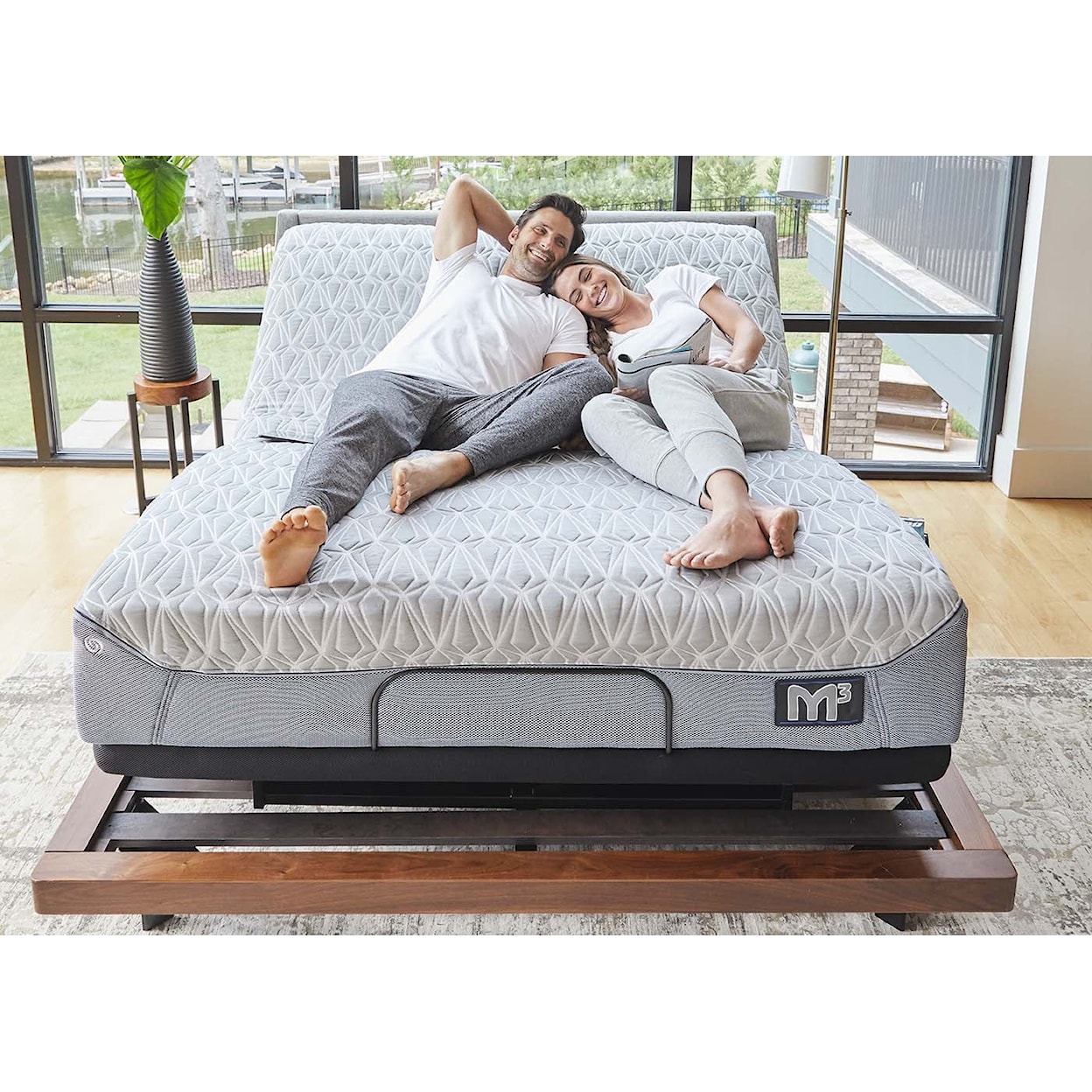 Bedgear Adjustable Base Smart Bed Frame Adjustable Base Smart Bed Frame-CA King