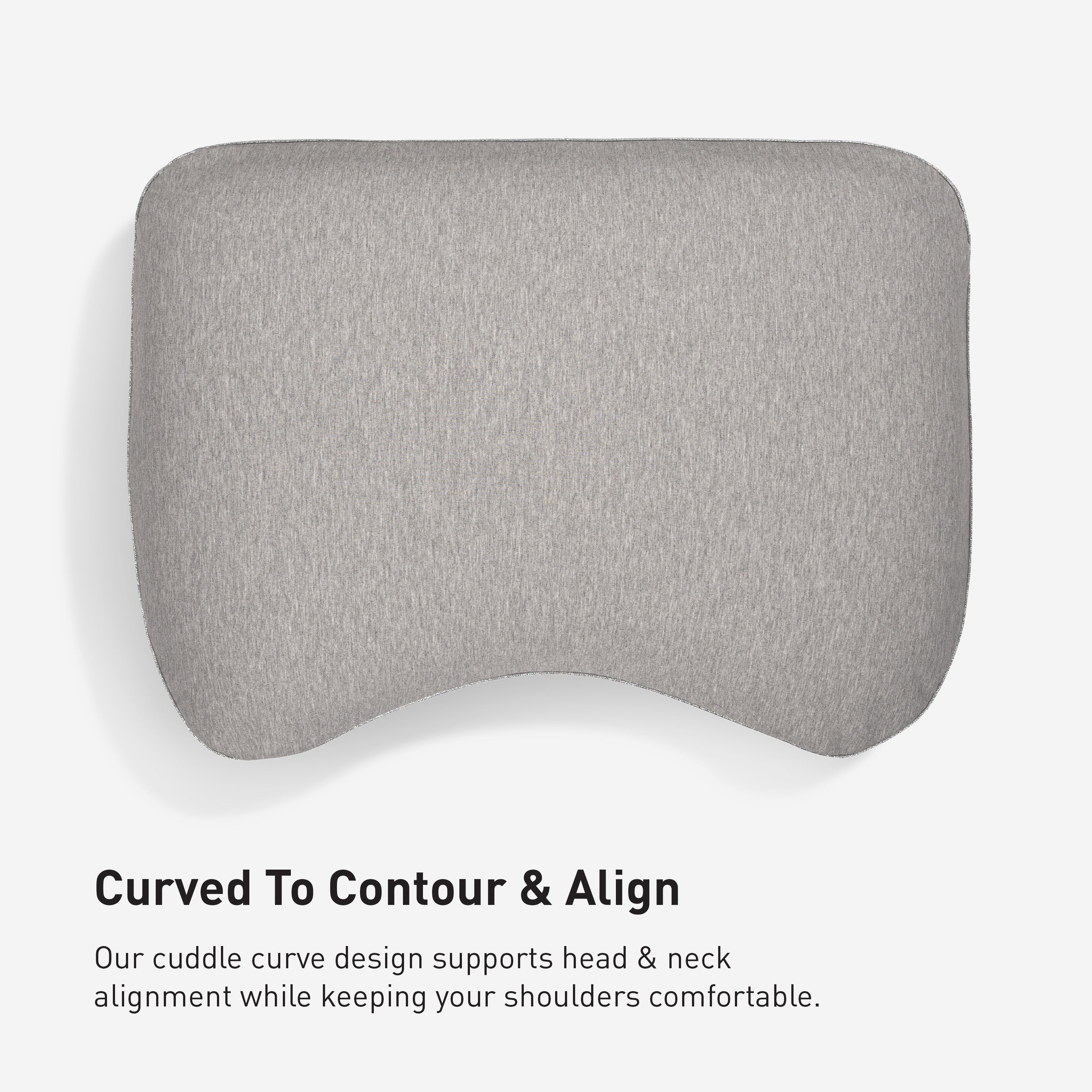 Bedgear Balance Cuddle Curve Flow Cuddle Curve Pillow