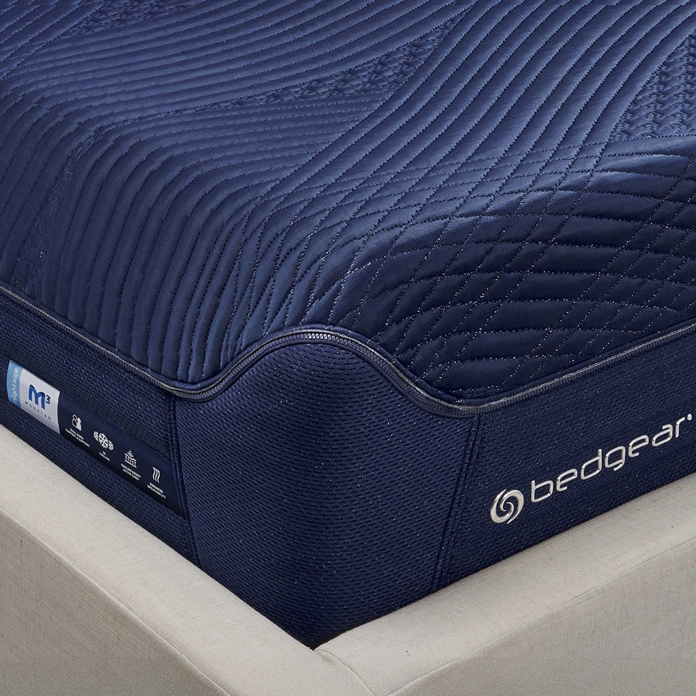 Bedgear M3 Night Ice Performance&#174; Mattress Plush/Med. PL Night Ice Split Head King