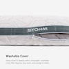 Bedgear Travel Pillow Storm Rectangle Travel Pillow