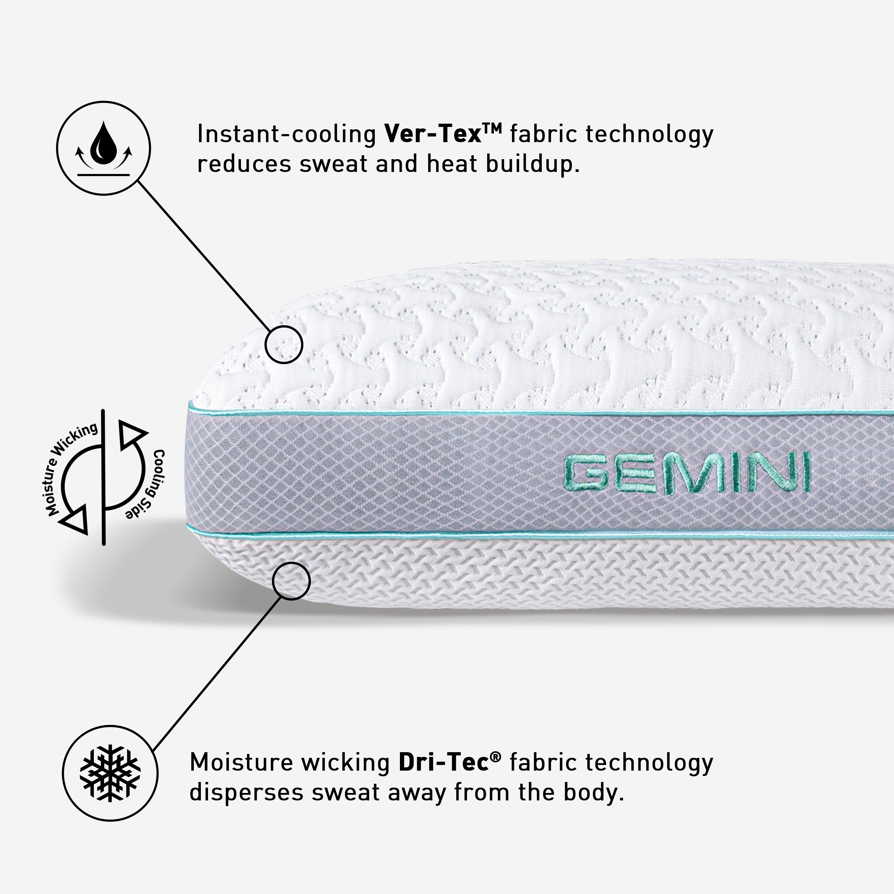 Bedgear Gemini Performance® Pillow 3 Gemini Performance® Pillow
