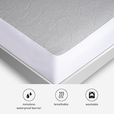 AIR-X Mattress Protector - Grey, Twin XL