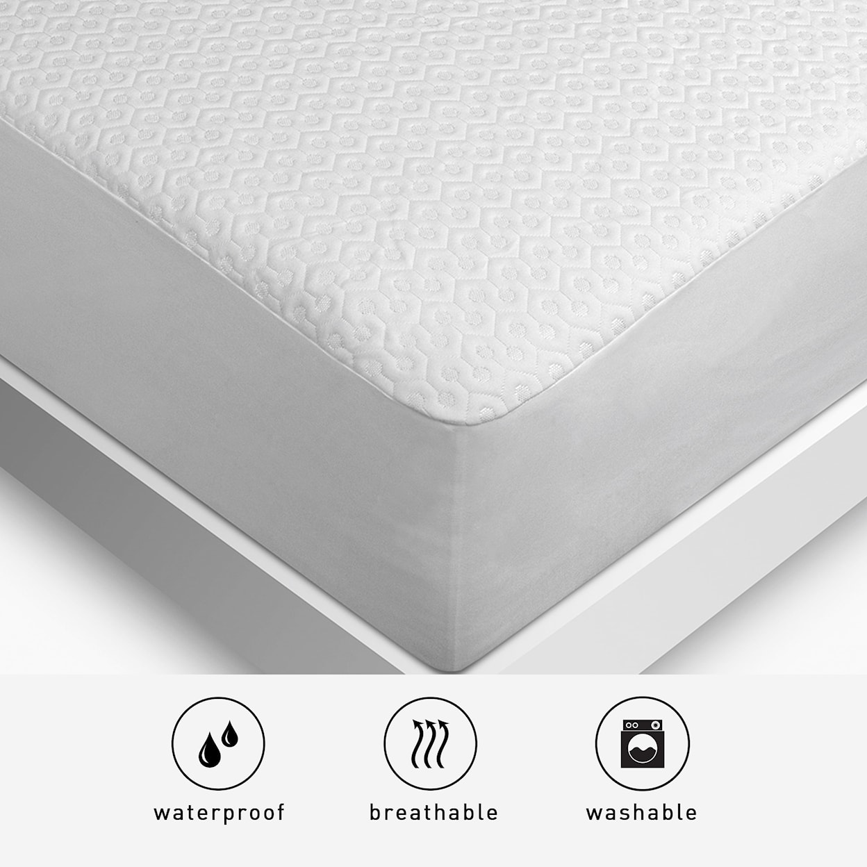 Bedgear Dri-Tec Sofa Protector Sofa Bed Mattress Protector - Queen X-Wide