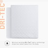 Bedgear Dri-Tec Sofa Protector Sofa Bed Mattress Protector - Queen X-Wide