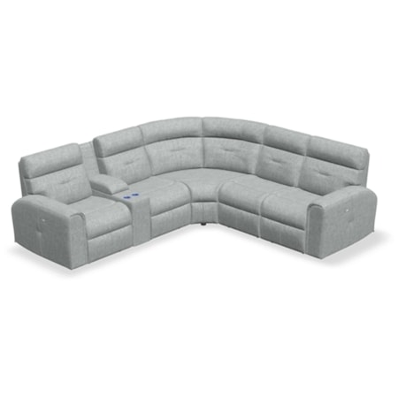 Acacia Corner Sectional Power Recliner