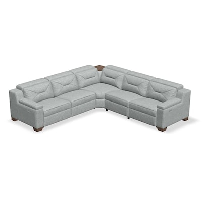 Palliser Apex 5-Seat L-Sectional with Storage Console