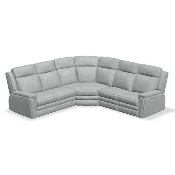 4-Seat Curve Henry Reclining Sectional