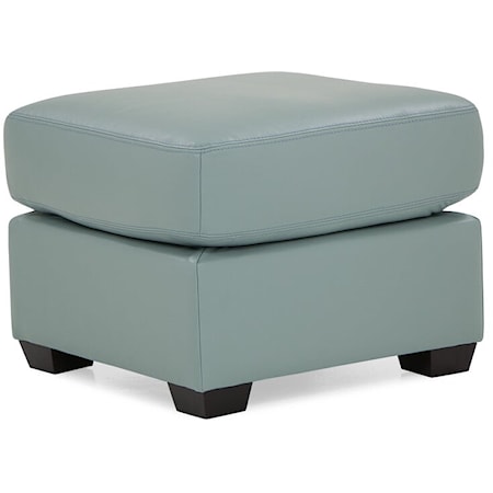 Creighton Contemporary Upholstered Square Ottoman