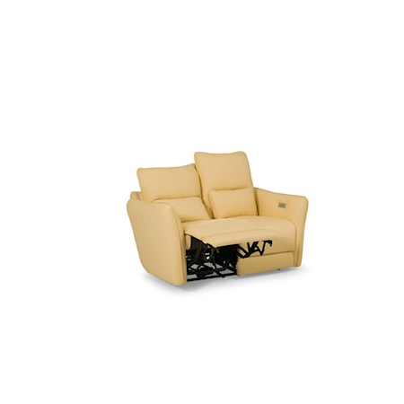 Loveseat with Two Triple Power Recliners