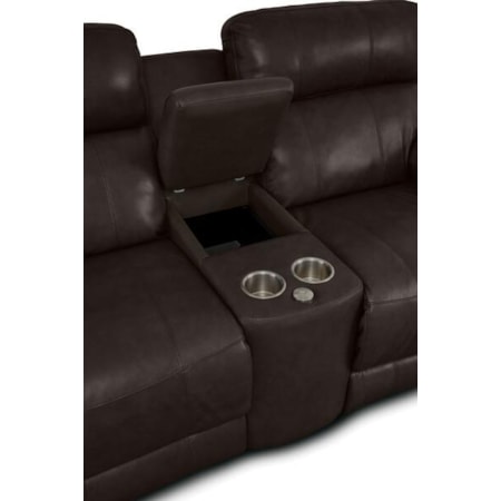 Finley Power Reclining Console Loveseat