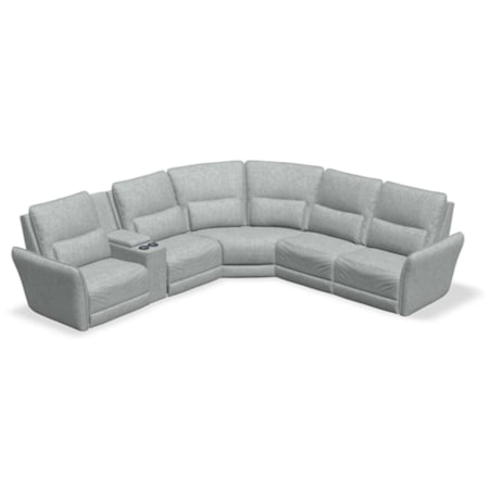 5-Seat Bumper Sectional