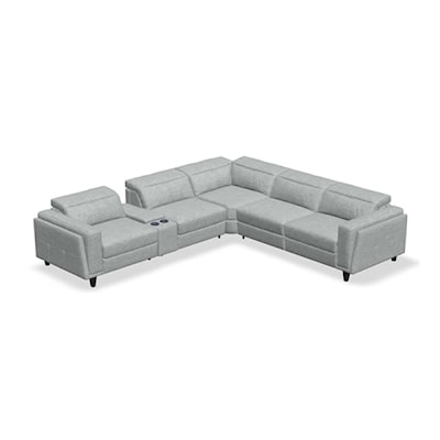 Palliser PAOLO Paolo 5-Seat Corner Sectional