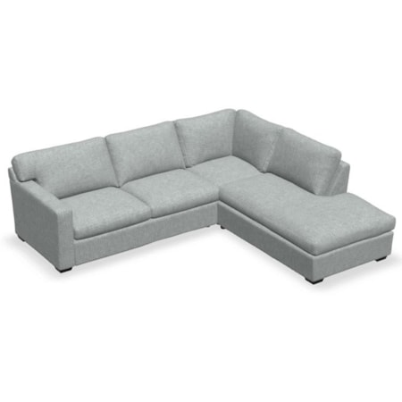 4-Seat Martina Chaise Sectional Sofa