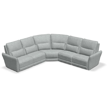 4-Seat Corner Curve Sectional