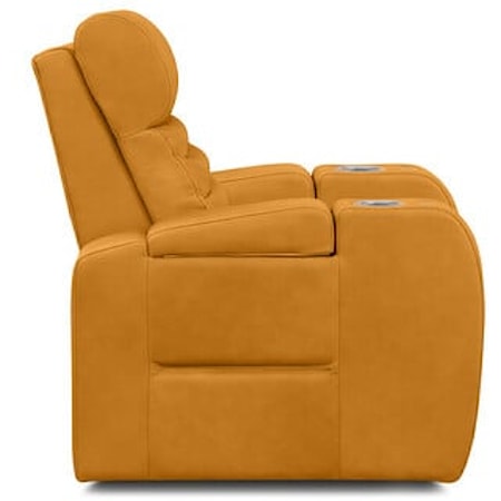 Catalina Recliner Power Headrest & Lumbar with LED Cupholders