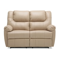 Tundra Power Loveseat Recliner with Pillow Arms