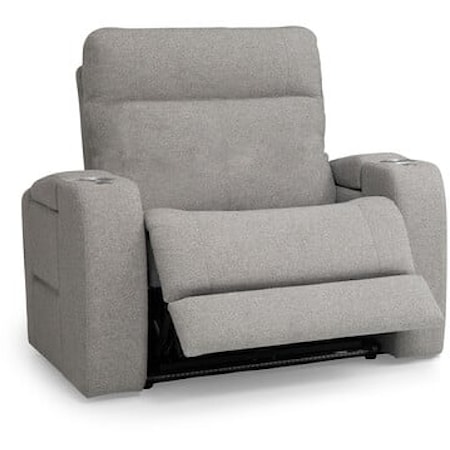 Virtue Casual Power Recliner with Power Headrest and Lumbar