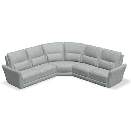 4-Seat Corner Curve Sectional