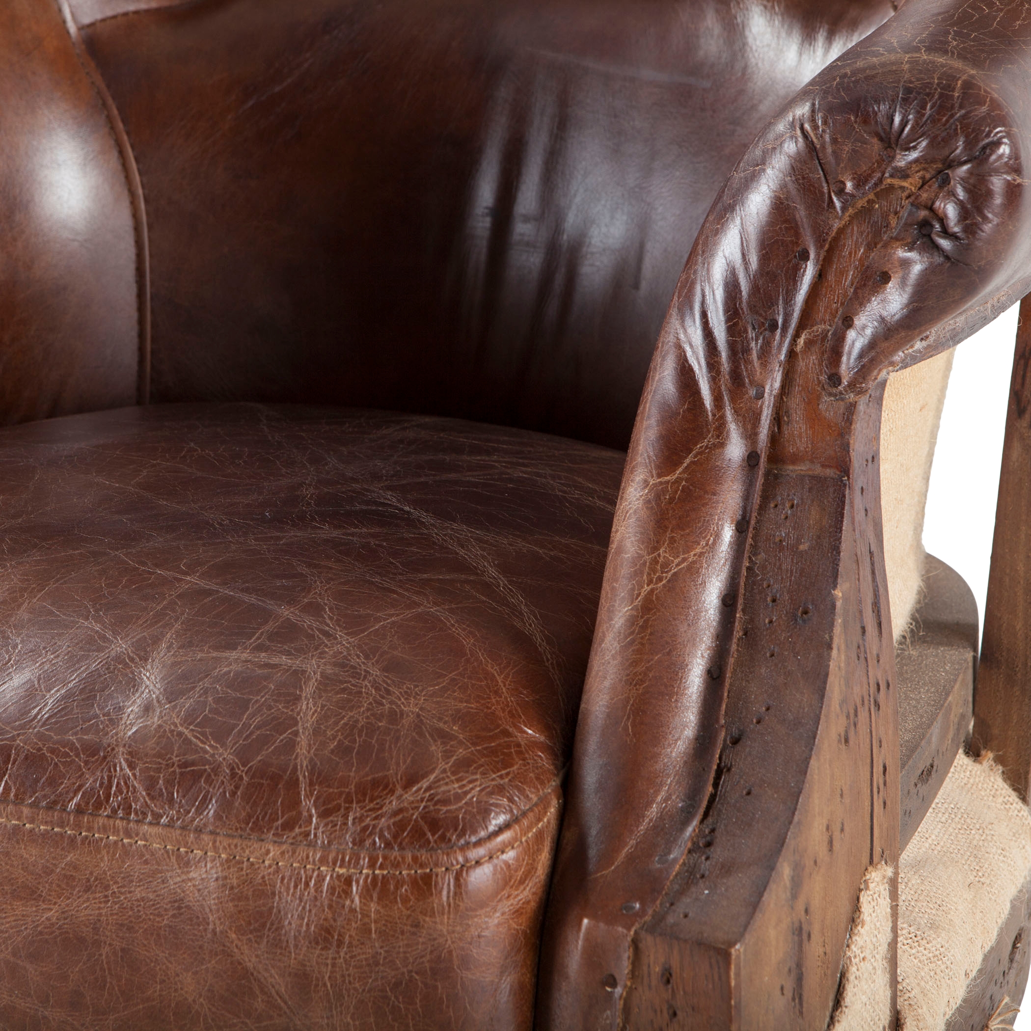BeGlobal Shakespeare Shakespeare 28" Deconstructed Accent Chair