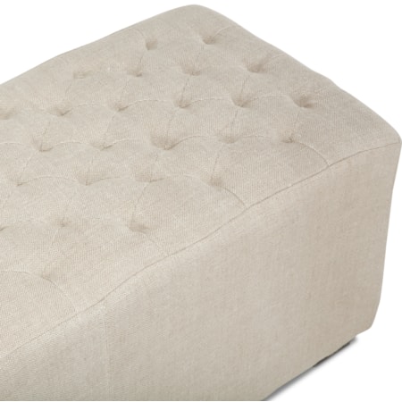 D'orsay 58" Tufted Bench