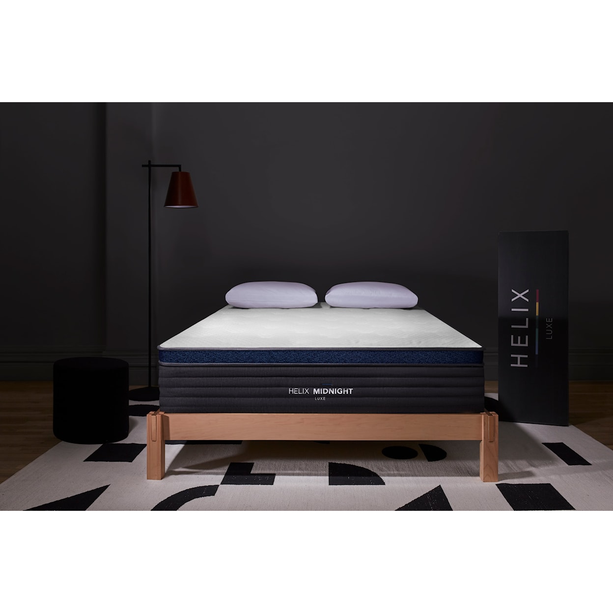 Helix Midnight Luxe Midnight Luxe Queen Mattress + FREE Pillows