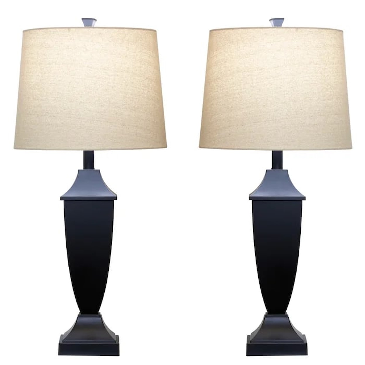 StyleCraft Lamps Pair of Classic Table Lamps