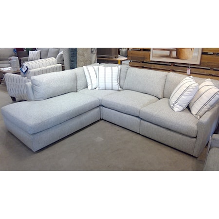 Modern 4-PC  Sectional