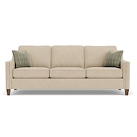 Contemporary Sofa with Track Arms