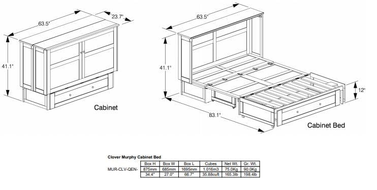 Murphy Cabinet Bed