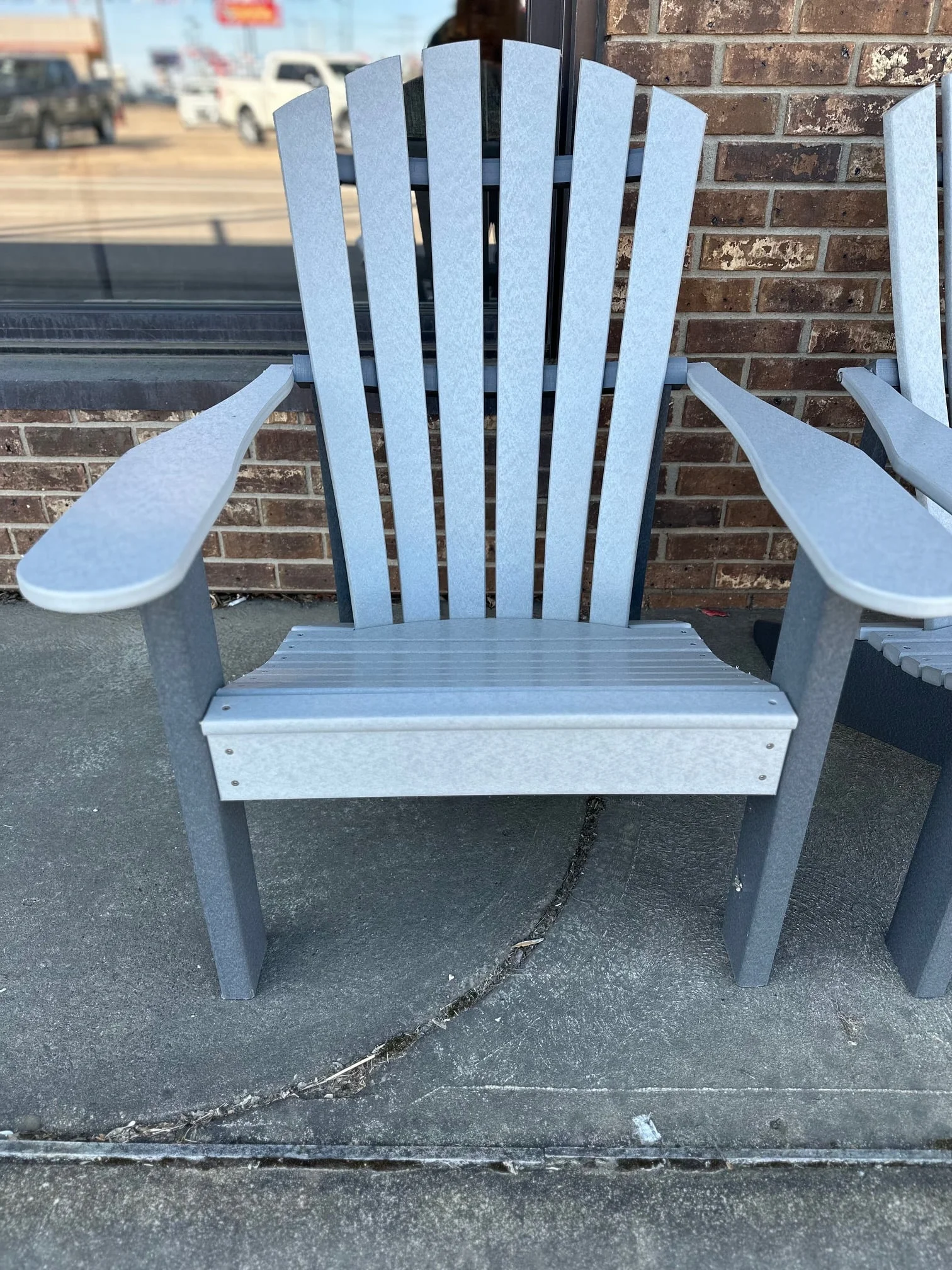 Hoosier Poly Products Poly Adirondack Chairs 49031020103700 Poly