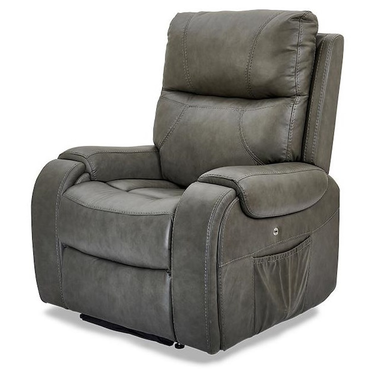 UltraComfort UltraCozy Power Recliner w/ Headrest & Lumbar