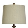 StyleCraft Accessories Resin Table Lamp