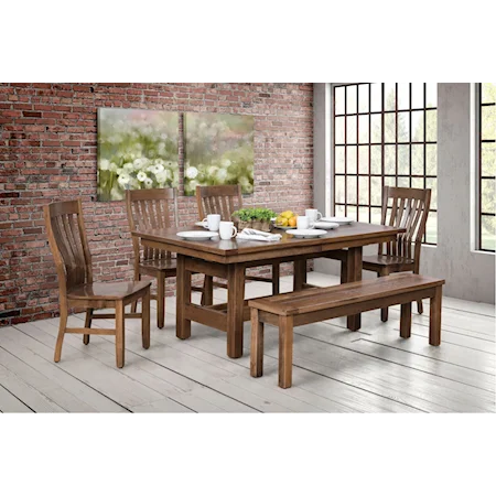 6-Piece Amish Dining Set