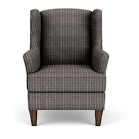 Casual Wingback Chair
