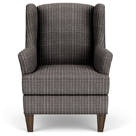 Casual Wingback Chair