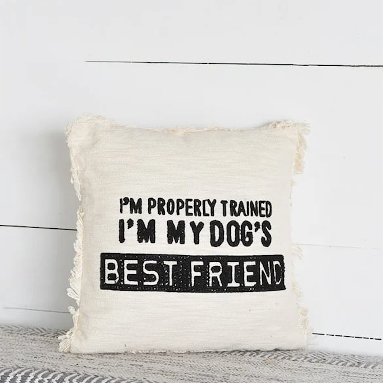 PD Home & Garden Accent Pillows Dogs Best Friend Pillow