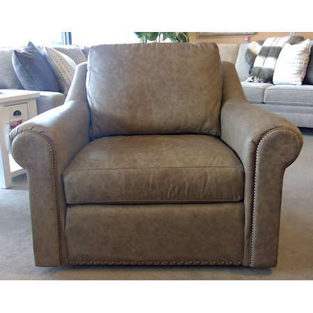 Leather Swivel Chair